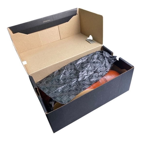 Stacey Adams Classic Brown Leather Oxford Brogues, 8.5 - Picture 12 of 13